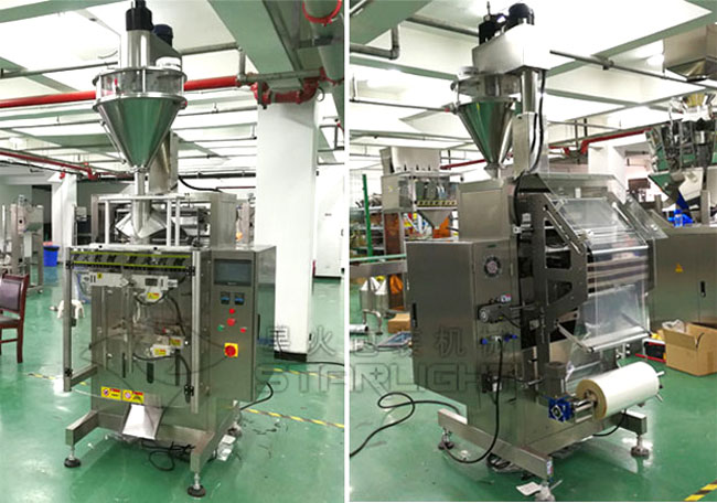 星火自動化面包糠包裝機械生產(chǎn)設備展示