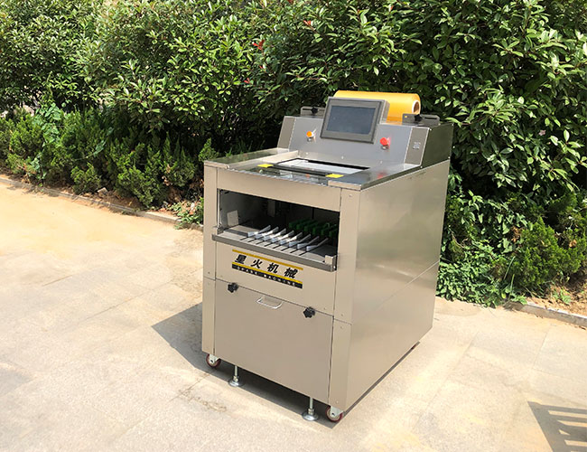 蔬菜基地包裝機設(shè)備廠房實拍