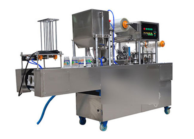 星火全新塑料盒封口機(jī)設(shè)備展示