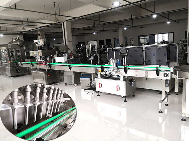 星火秋梨膏灌裝機(jī)生產(chǎn)線設(shè)備展示